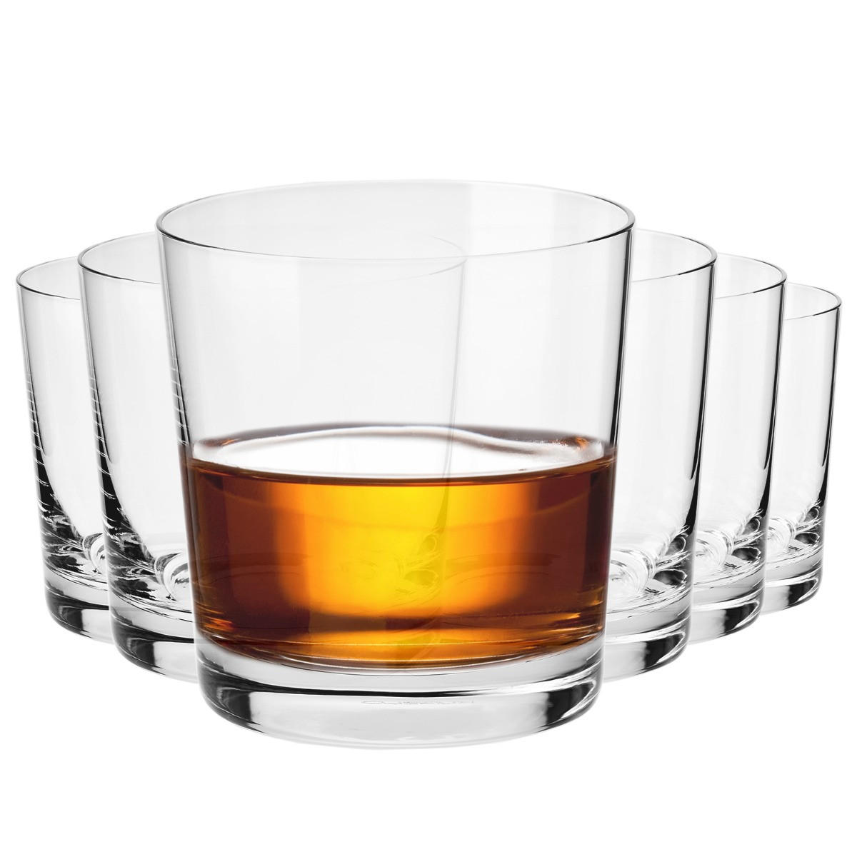 WHISKYGLÄSER DIVINE WHISKY SOUR, 6ER-SET, 390 ML - Transparent, Glas (0.39L) - Krosno Glass