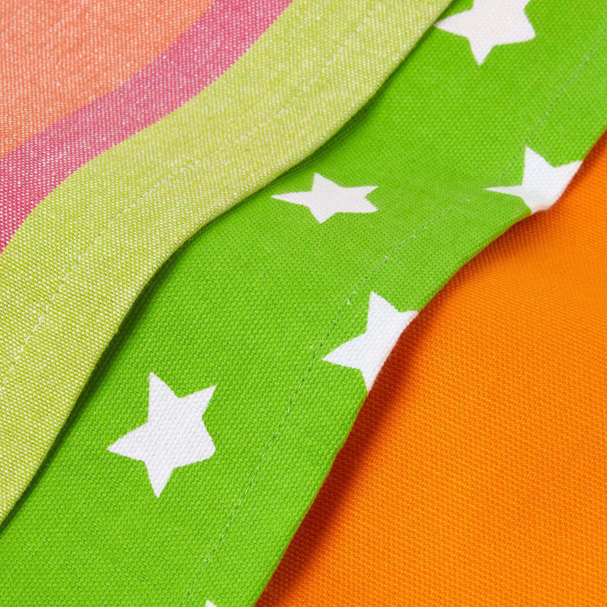 GESCHIRRTÜCHER Sterne, 3er-Set, 100% Baumwolle - Multicolor, Textil (50/70cm) - Homescapes