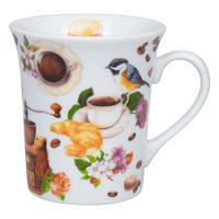 KAFFEEBECHER Coffee Birds - Naturfarben, Keramik (0.41L) - Könitz