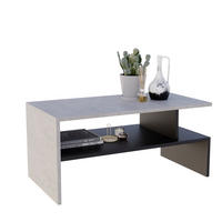 COUCHTISCH JULA 93 - Multicolor/Schwarz, Holz (50/93/45cm) - Mat-Haus