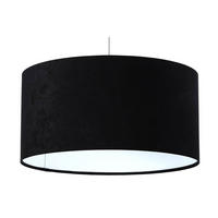 HÄNGELEUCHTE Schwarz 60/30 cm - Schwarz/Weiß, Kunststoff (60/1.1/30cm) - ONZENO