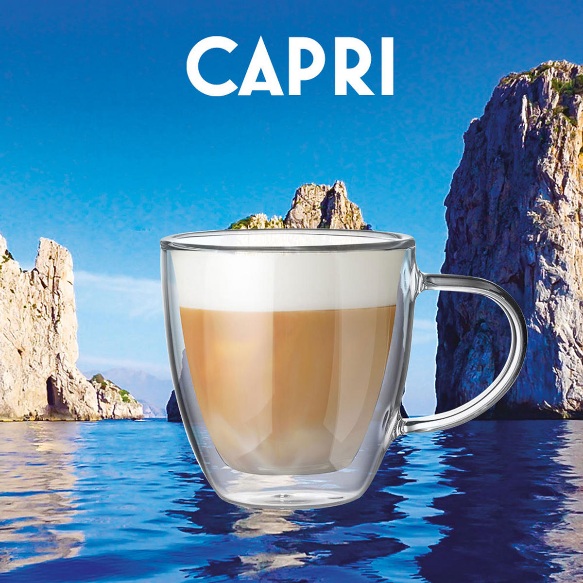GLASBECHERSET Capri, 2er Set, Doppelwandig, 160 ml - Transparent, Glas (0.16L) - Bialetti
