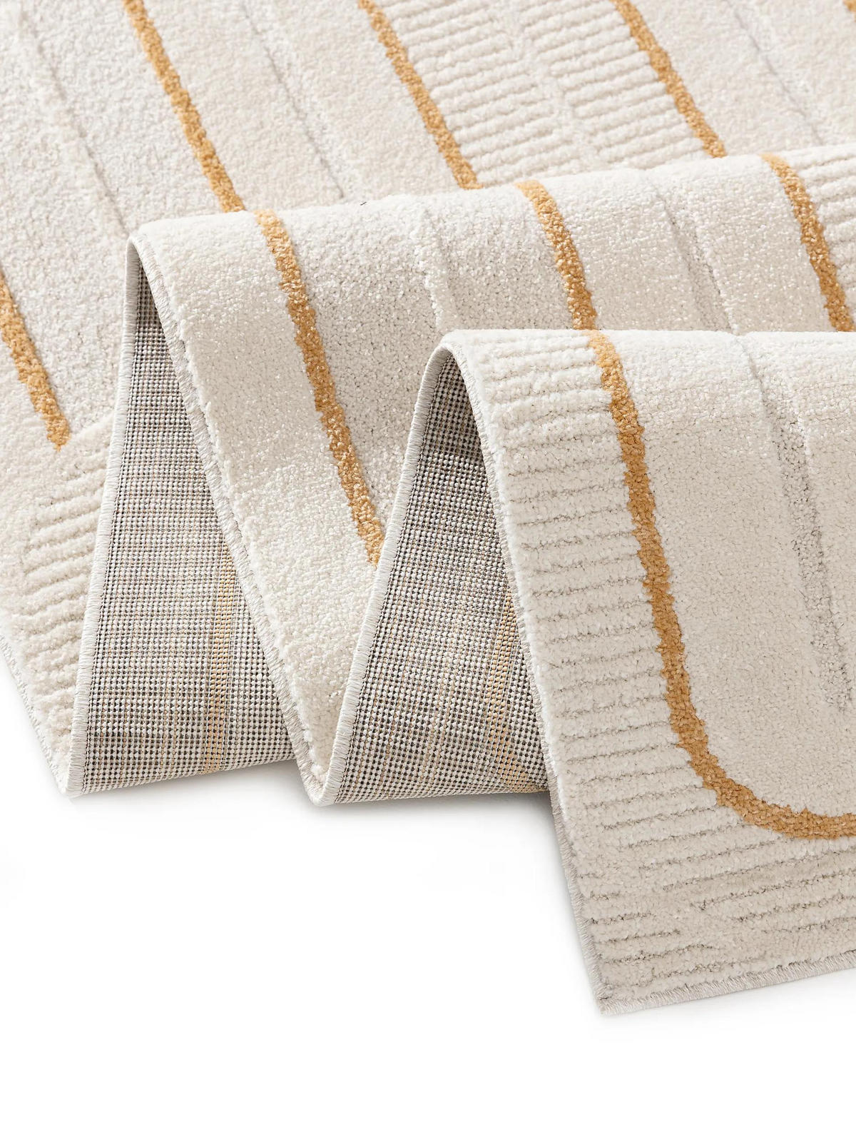 KOBEREC Marta Krémová 200x290 cm - krémová, textil/umělá hmota (200/290cm) - benuta Pop