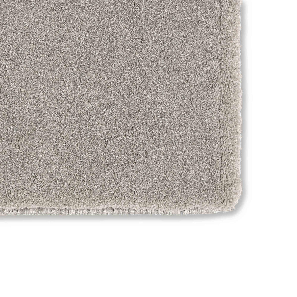 HOCHFLORTEPPICH BARLETTA - Hellgrau, Naturmaterialien/Textil (80/150cm) - Astra