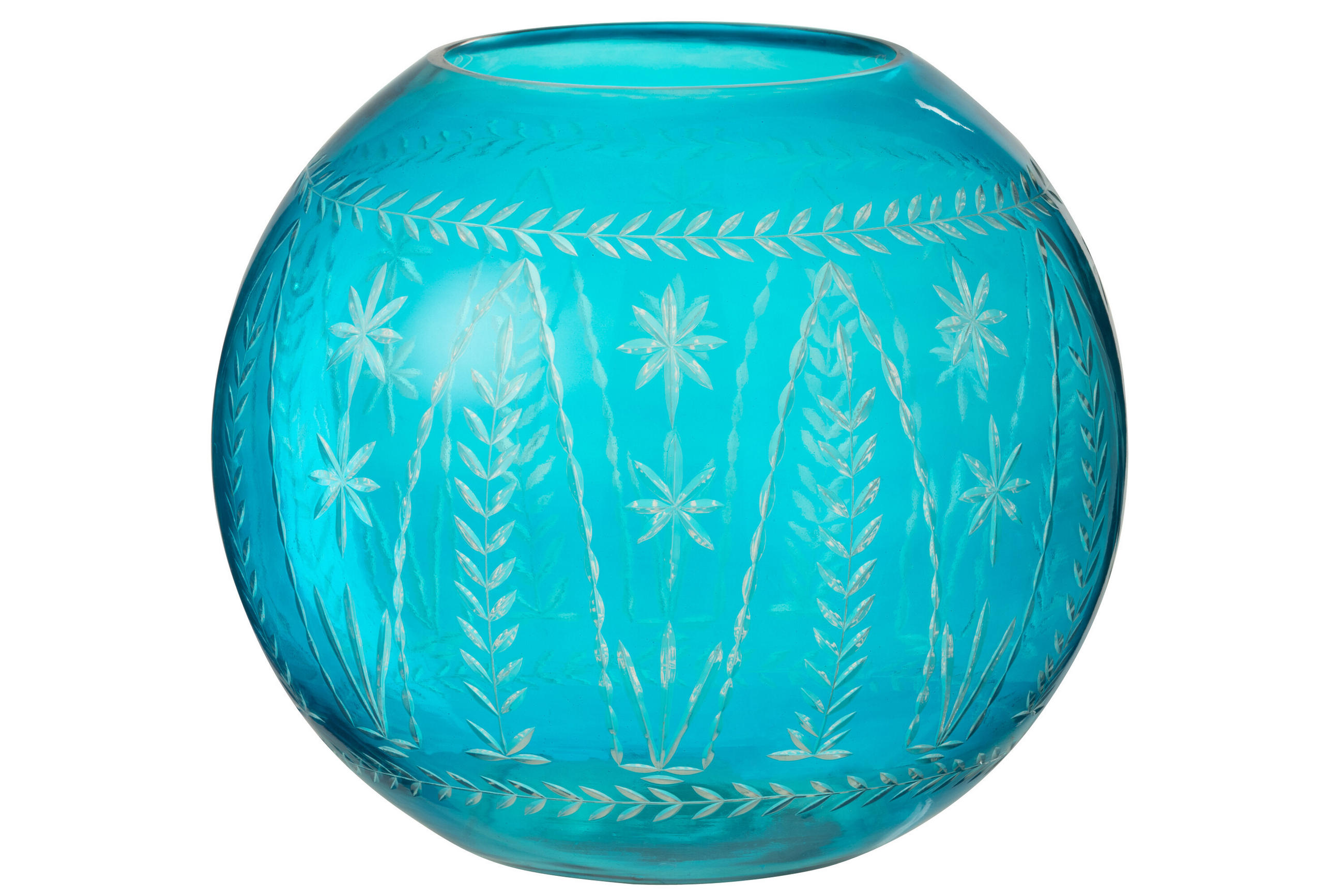 J-Line Vase Blau 26 cm