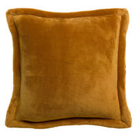 KISSEN Tender safrangelb 50 x 50 cm - Honig, Textil (50/50cm) - Vivaraise
