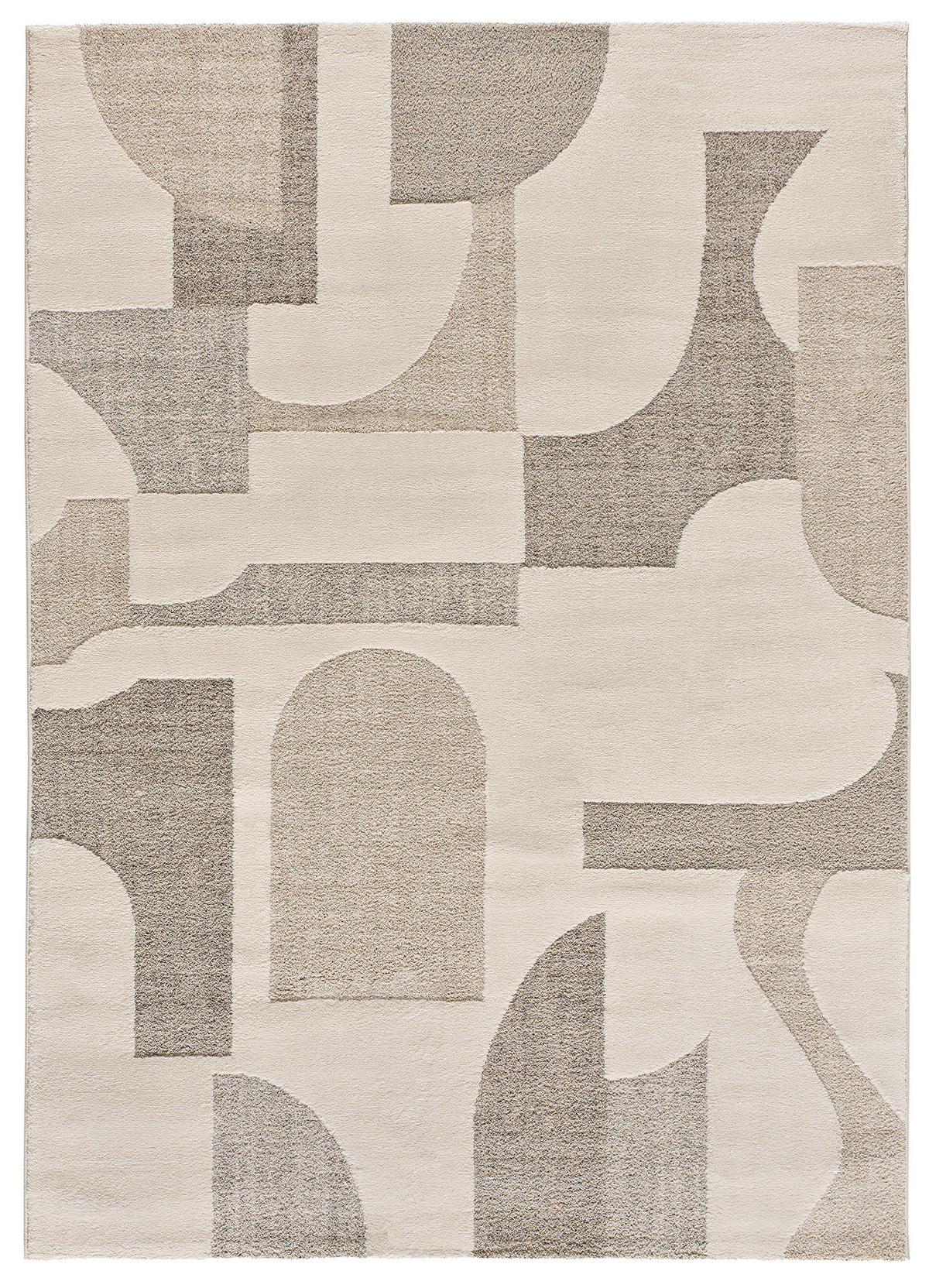 WEBTEPPICH Creme Verona 120/170 cm - Creme, Naturmaterialien/Textil (120/170cm) - Atticgo