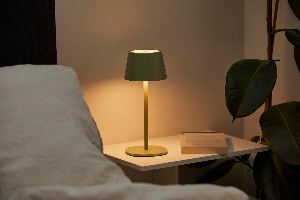 LED Tischlampe 3 in 1 Mintgrün max. 45cm hoch 2er-Set - Mintgrün, Metall (11/11/45cm) - Northpoint