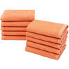 SEIFTÜCHER, 10er-Set, 30x30 cm, 100% Baumwolle, Orange - Terracotta, Textil (30/30cm) - Zollner