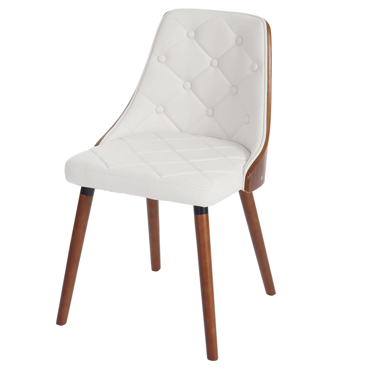 ESSZIMMERSTUHL Weiß 2er-Set - Weiß, Textil (50/82/53cm) - MCW