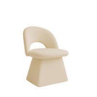 STUHL Abisso Mils Stoff Catch Me Schwenken Hellbeige - Creme, Holz (52/79/57cm) - Kaiser Möbel