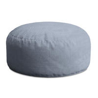 SITZSACK ROLLER Baltic Sea - Blau/Blaugrau, Textil (70/40/70cm) - Dreamroots