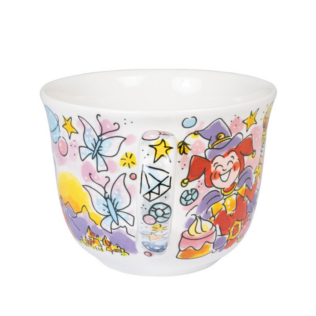 SUPPENSCHALE Symbolica in Bunt - 14cm - Multicolor, Keramik (12.7/16.2/9.7cm) - Blond Amsterdam
