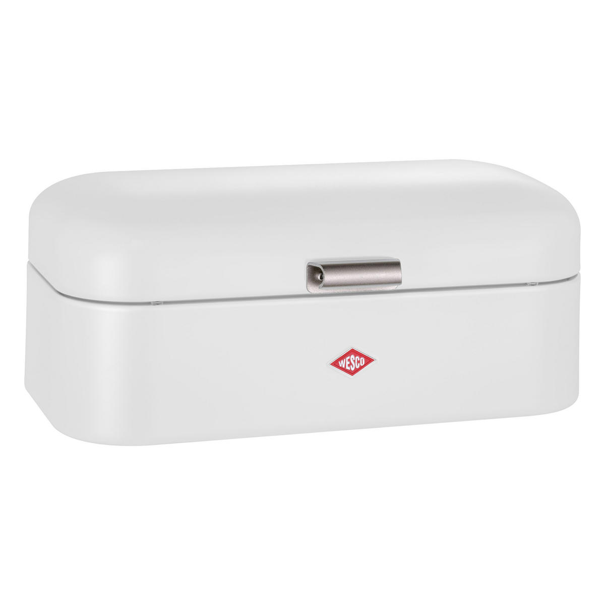 BROTKASTEN Grandy Weiß matt - Weiß, Metall (25.5/16.5/41cm) - Wesco