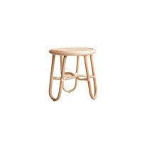 BEISTELLTISCH Lina Natur aus Rattan - Naturfarben, Naturmaterialien (40/40/40cm) - Tikamoon