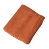 BADETUCH Comfort terracotta 95/150 cm - Terracotta, Textil (95/150cm) - Homescapes