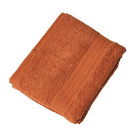 BADETUCH Comfort terracotta 95/150 cm - Terracotta, Textil (95/150cm) - Homescapes