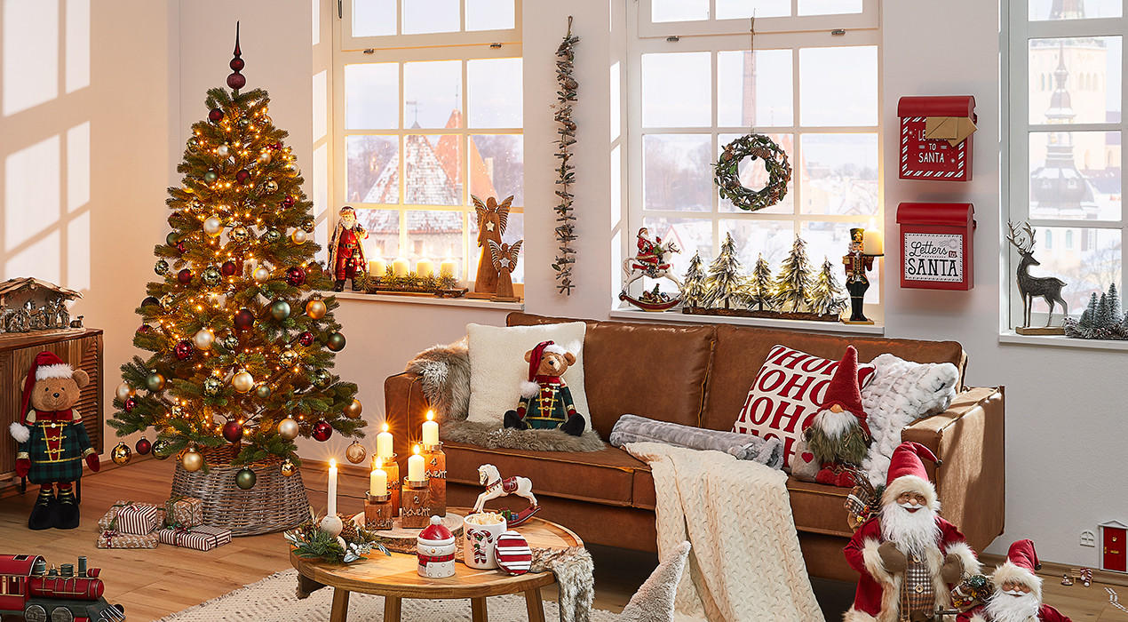 Xmas On Stage - nostalgische Weihnachtsdekoration