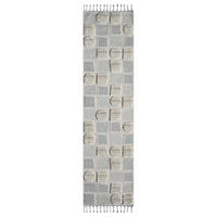 KURZFLOR-TEPPICH Valencia 950 Creme 80x300 cm - Blau/Creme, Textil (80/300cm) - carpet city