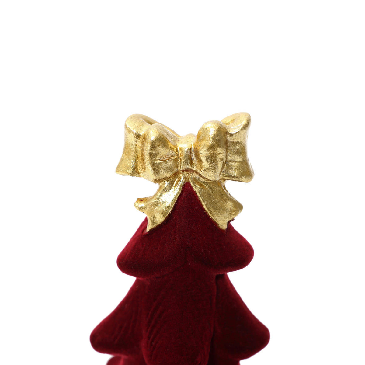 TISCH Weihnachtsbaum HTHD0181 - Rot, Kunststoff (15/42/19cm) - Hometopia