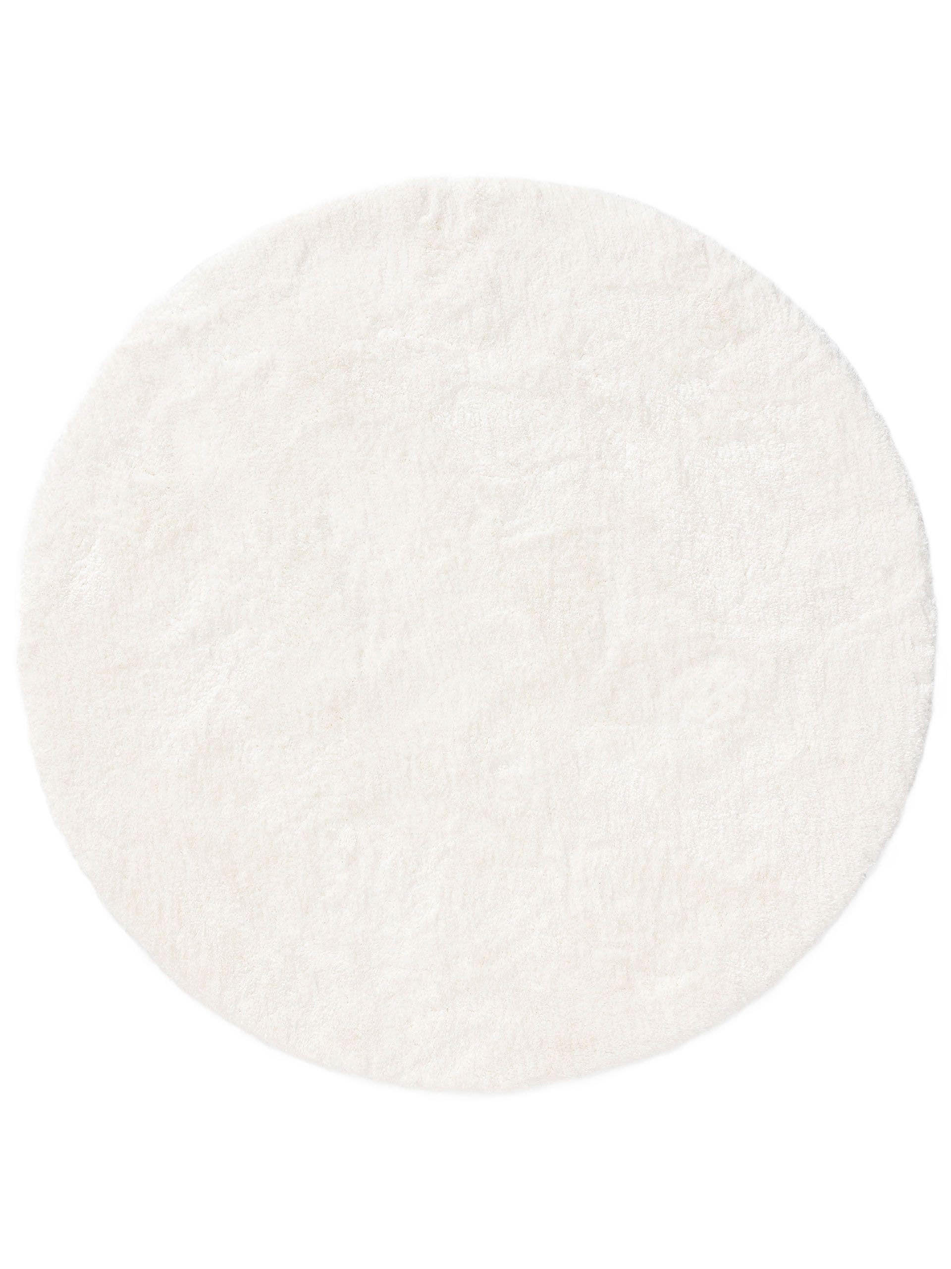 HOCHFLORTEPPICH rund Cloudy Cream ø 80 cm rund - Creme, Textil (80/80cm) - benuta Nest