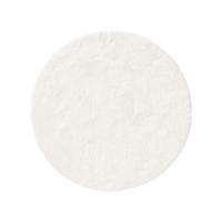 HOCHFLORTEPPICH rund Cloudy Cream ø 80 cm rund - Creme, Textil (80/80cm) - benuta Nest
