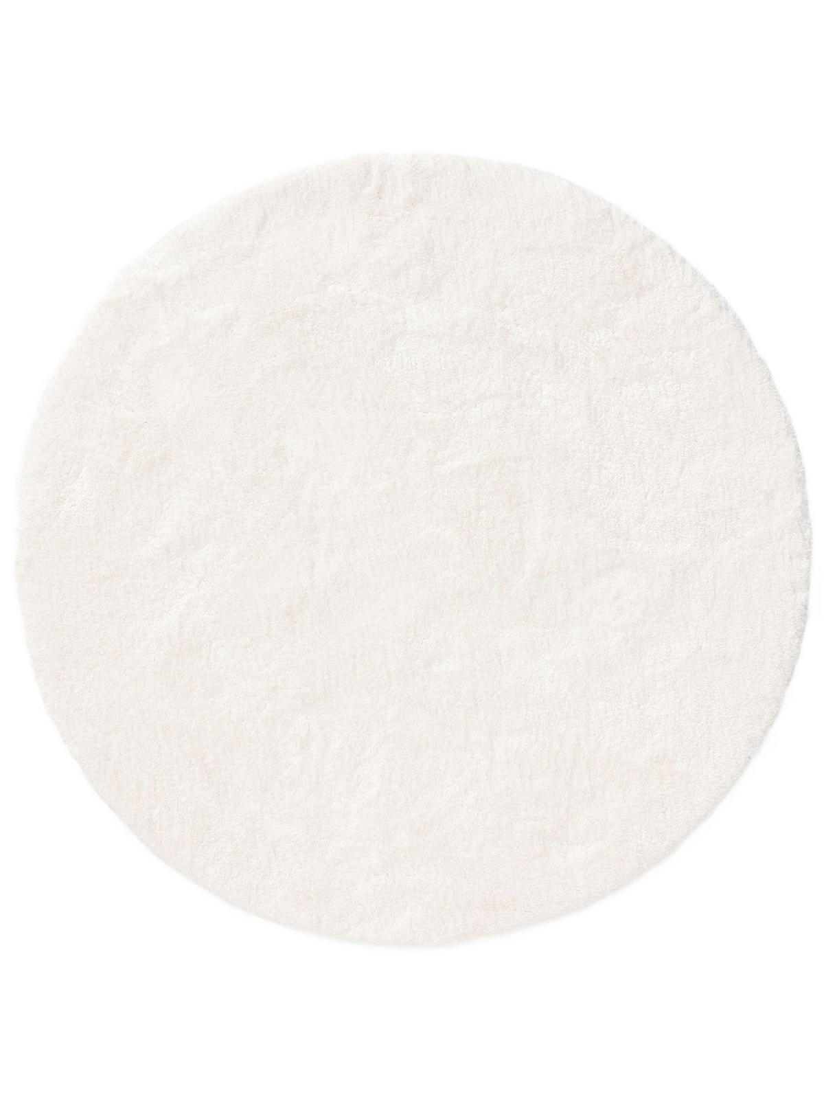 HOCHFLORTEPPICH rund Cloudy Cream ø 80 cm rund - Creme, Textil (80/80cm) - benuta Nest