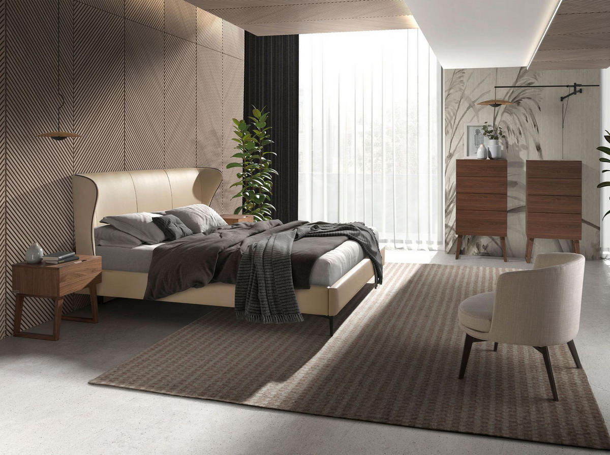 KOMMODE Chiffonier Nussbaum 59/45/120 cm - Walnussfarben, Holz (59/120/45cm) - ANGEL CERDA