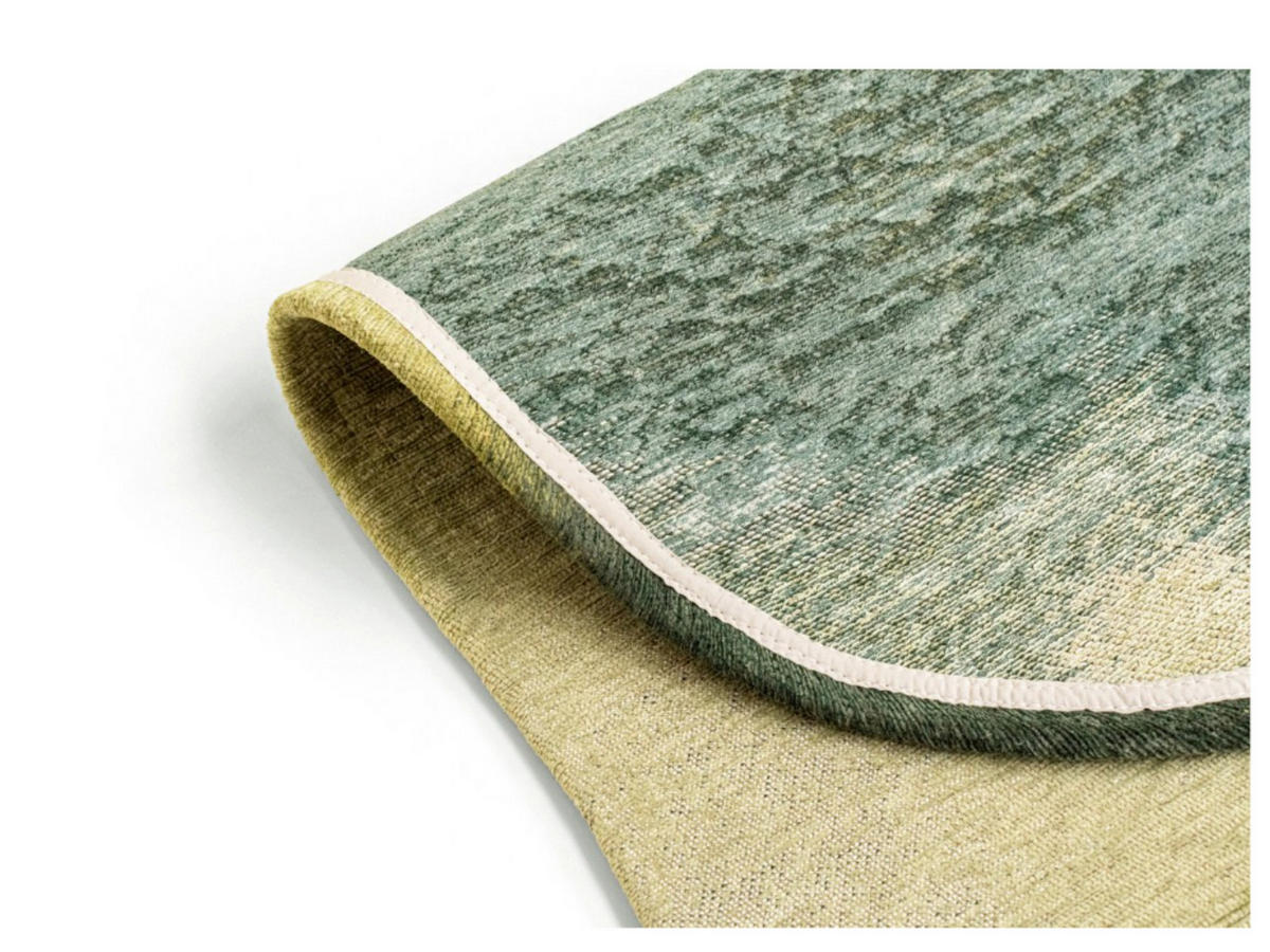 TEPPICH modern Flachgewebe AERO Grün 170 x 235 cm - Grün, Textil (170/235cm) - Novatrend