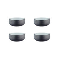SCHALEN Gourmet Ø15cm - 4er-Set - Onyx - Schwarz, Keramik (15cm) - Björn