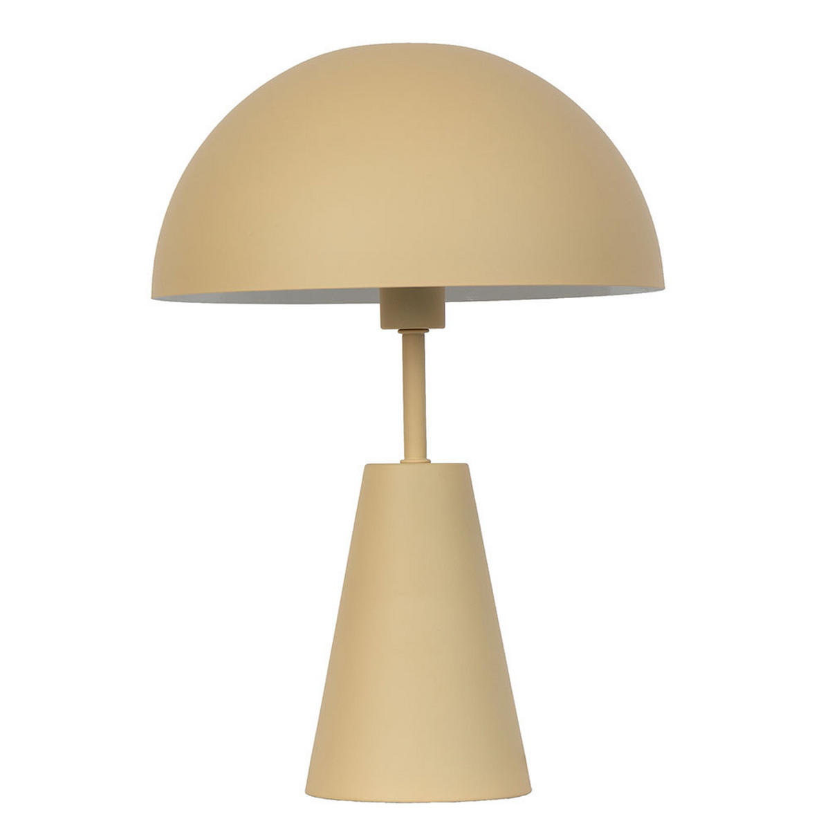 LED TISCHLEUCHTE Metall Beige - Beige, Metall (25/25/36cm) - Nowa