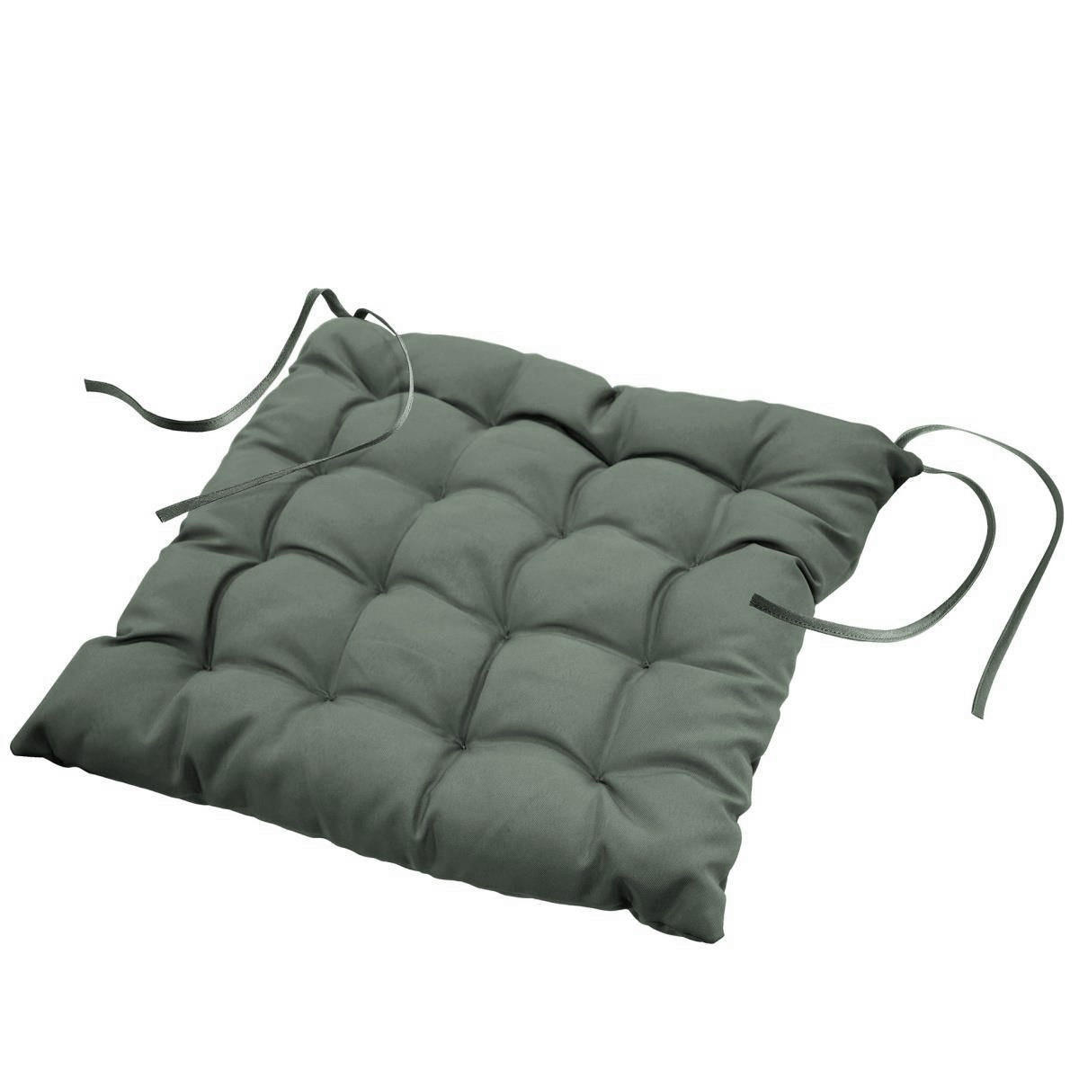 STUHLKISSEN Essentiel 40/40 cm - Waldgrün, Textil (40cm) - Douceur d´intérieur