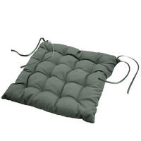 STUHLKISSEN Essentiel 40/40 cm - Waldgrün, Textil (40cm) - Douceur d´intérieur
