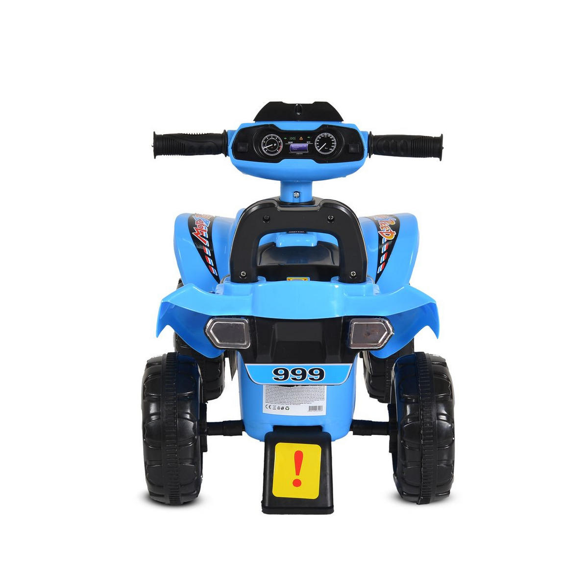 RUTSCHER No Fear 999 blau Rückenlehne Melodien Licht Kunststoffreifen - Blau, Kunststoff (60/30/38cm) - Moni