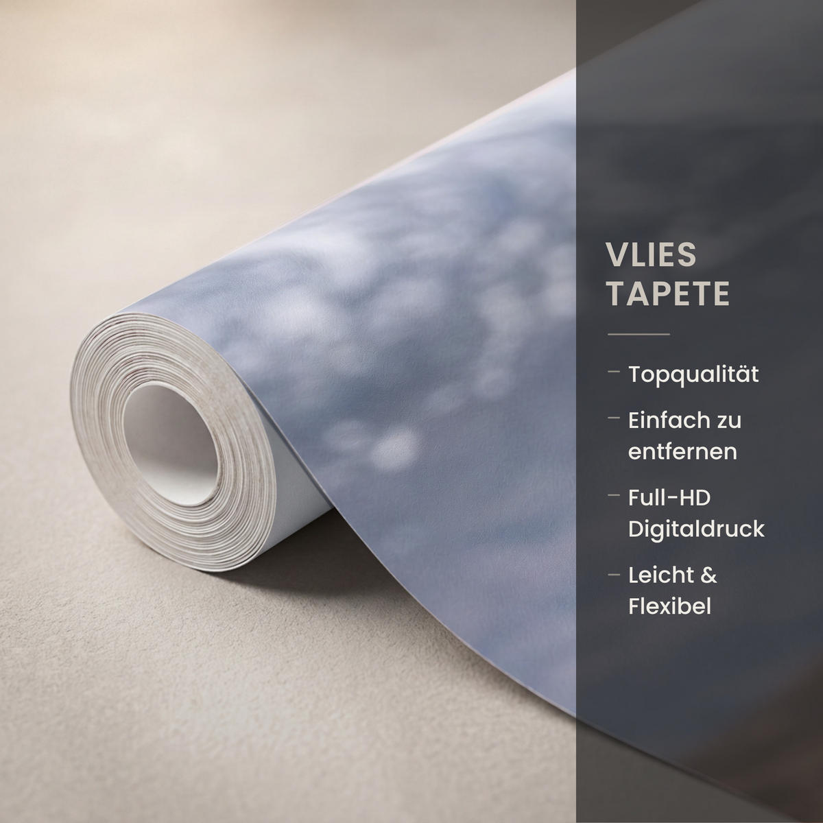 TAPETE - Schottischer Hochländer - Braun - Wasser - 450x240 cm - Braun, Papier (450/240cm) - OnlyWow