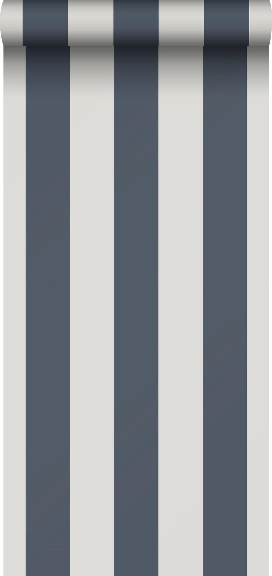 TAPETE Streifen 53 cm x 10.05 m - Blau, Papier (53/1000cm) - Sanders & Sanders