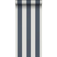 TAPETE Streifen 53 cm x 10.05 m - Blau, Papier (53/1000cm) - Sanders & Sanders
