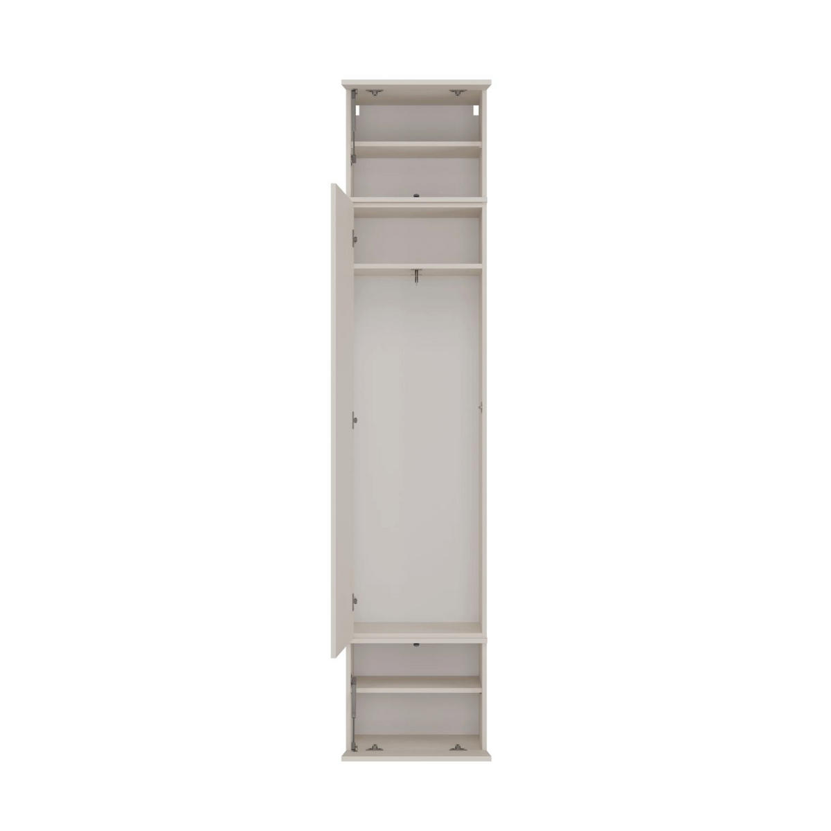 GARDEROBE Gerhard Single - Kaschmir, Holzwerkstoff (50/42/35cm) - kommodly