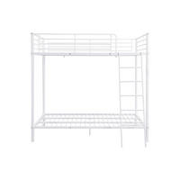 ETAGENBETT - 4 Personen - Metall - Weiß - - Weiß Hochglanz, Metall (140/190cm) - Vente-Unique