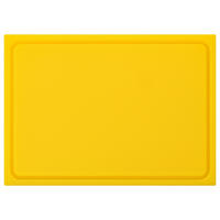 SCHNEIDEBRETT HDPE500 35x25x2 cm - Gelb, Kunststoff (25/35cm) - Muvell