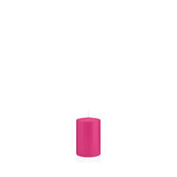 STUMPENKERZEN Pink Ø 38 x 60 mm, 24 Stück - Pink, Paraffin (4/6cm) - Wiedemann Kerzen