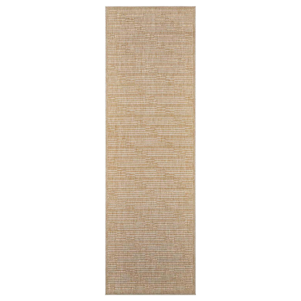 OUTDOOR-TEPPICH 789 Braun Wetterfest 80x250 cm - Braun, Textil (80/250cm) - carpet city