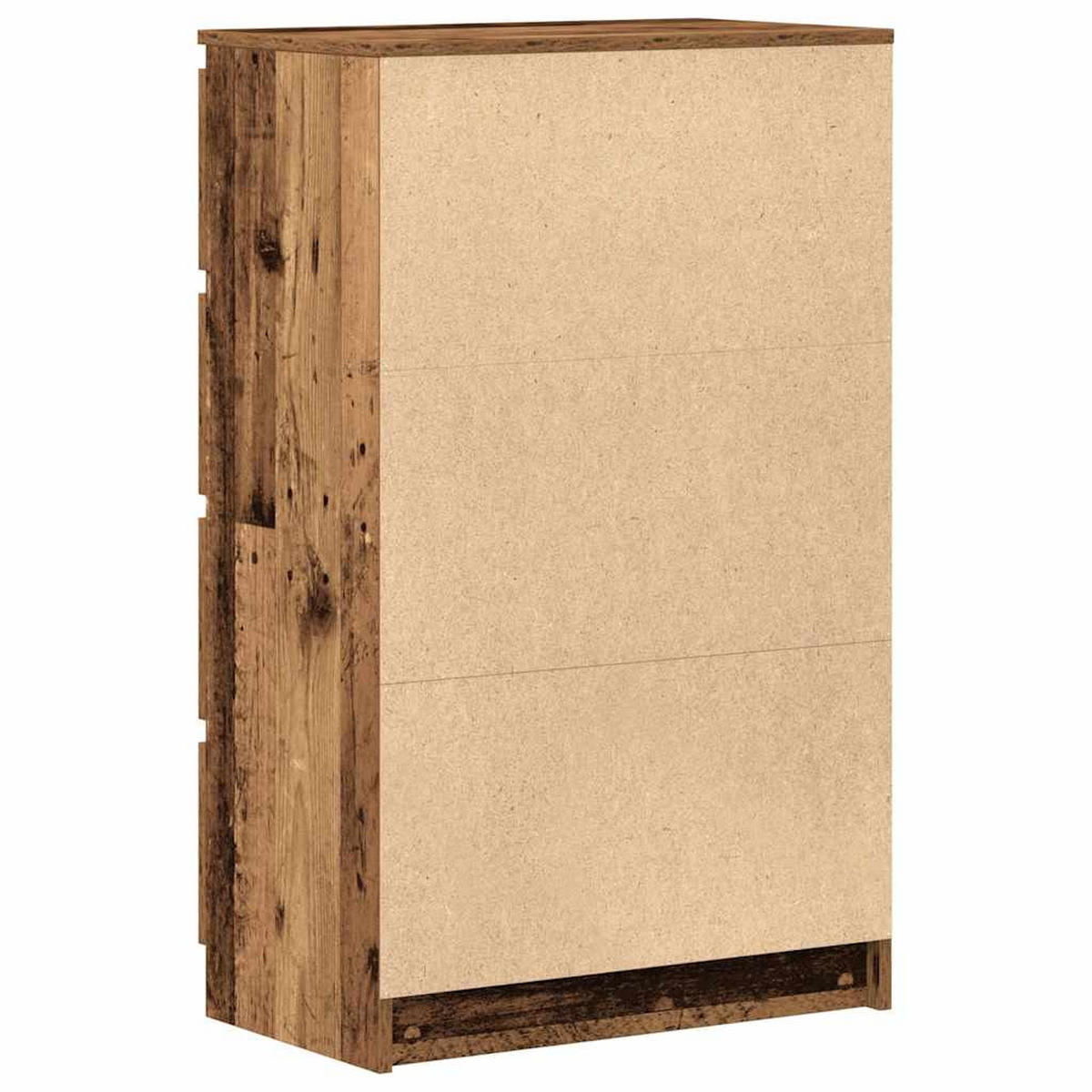 SIDEBOARD Altholz-Optik 60/35/98,5 Cm Holzwerkstoff - Braun, Holzwerkstoff (35/98.5/60cm) - vidaXL