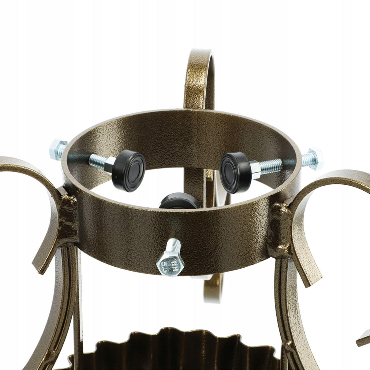 KADAX Weihnachtsbaumständer Weihnachtsbaumständer aus Metall mit Schale - Grün, Metall (26.4cm) - KADAX