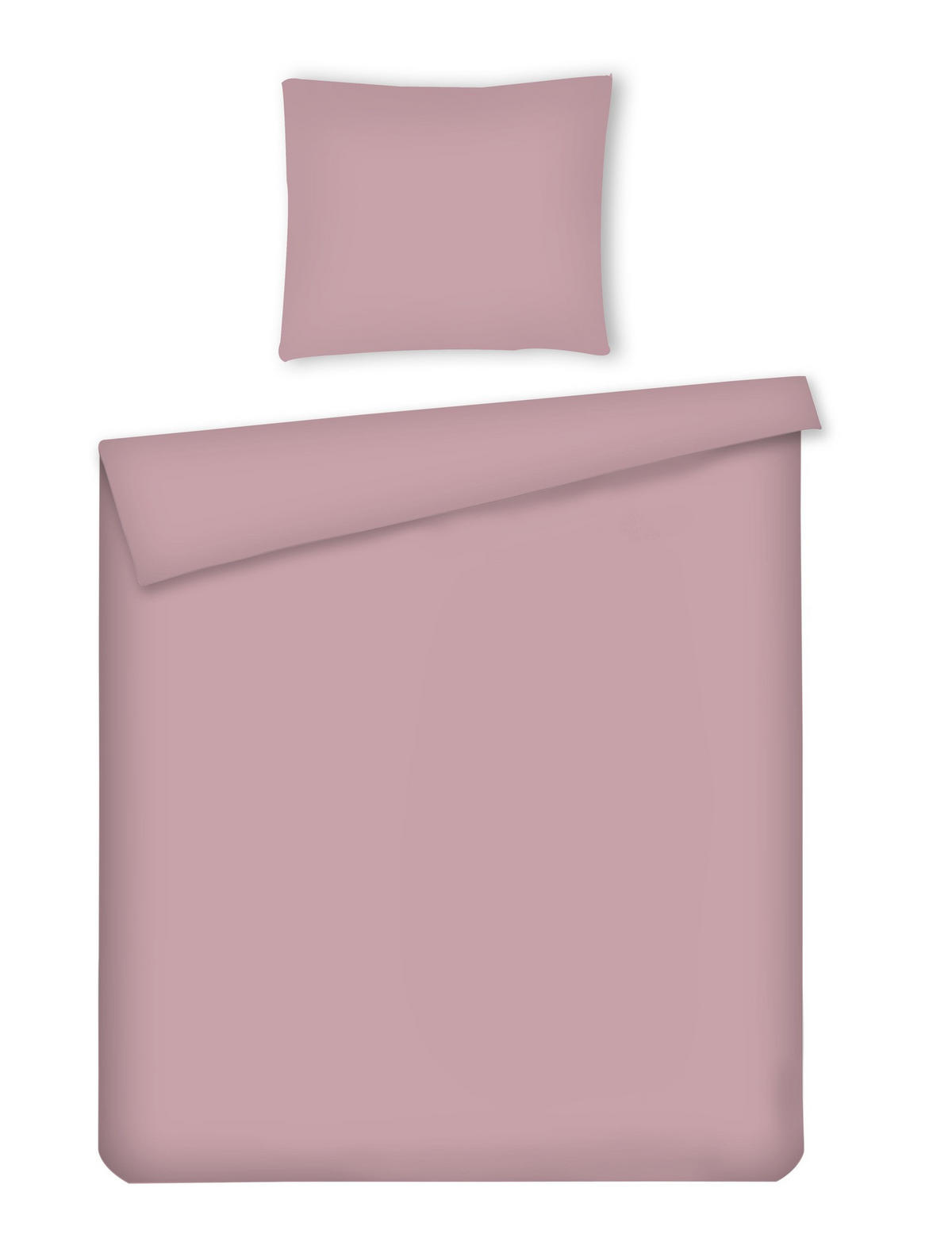 BETTWÄSCHE Micros - Rosa, Textil (140/200cm) - home&you