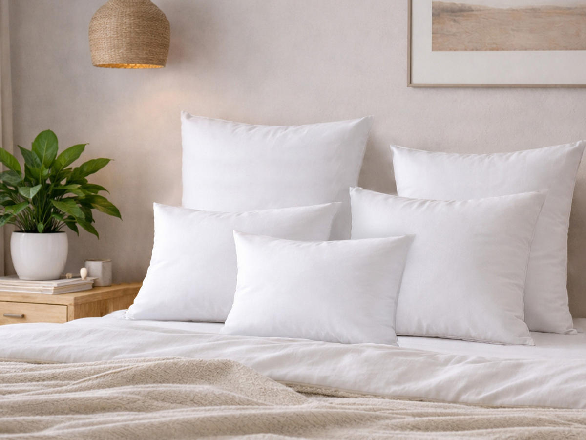 FEDERKISSEN PublikPrall 30/50 - Beige/Creme, Naturmaterialien/Textil (30/50cm) - beties Heimtextil