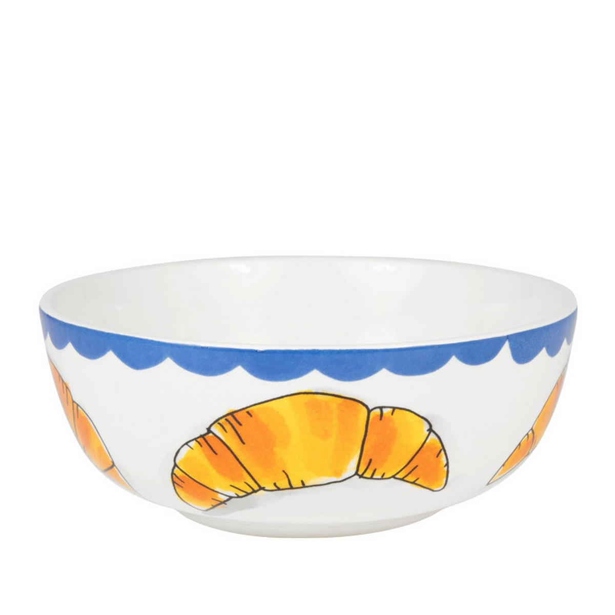 SCHALE Croissant in Bunt - 15cm - Multicolor, Keramik (15.5/6.7/15.5cm) - Blond Amsterdam