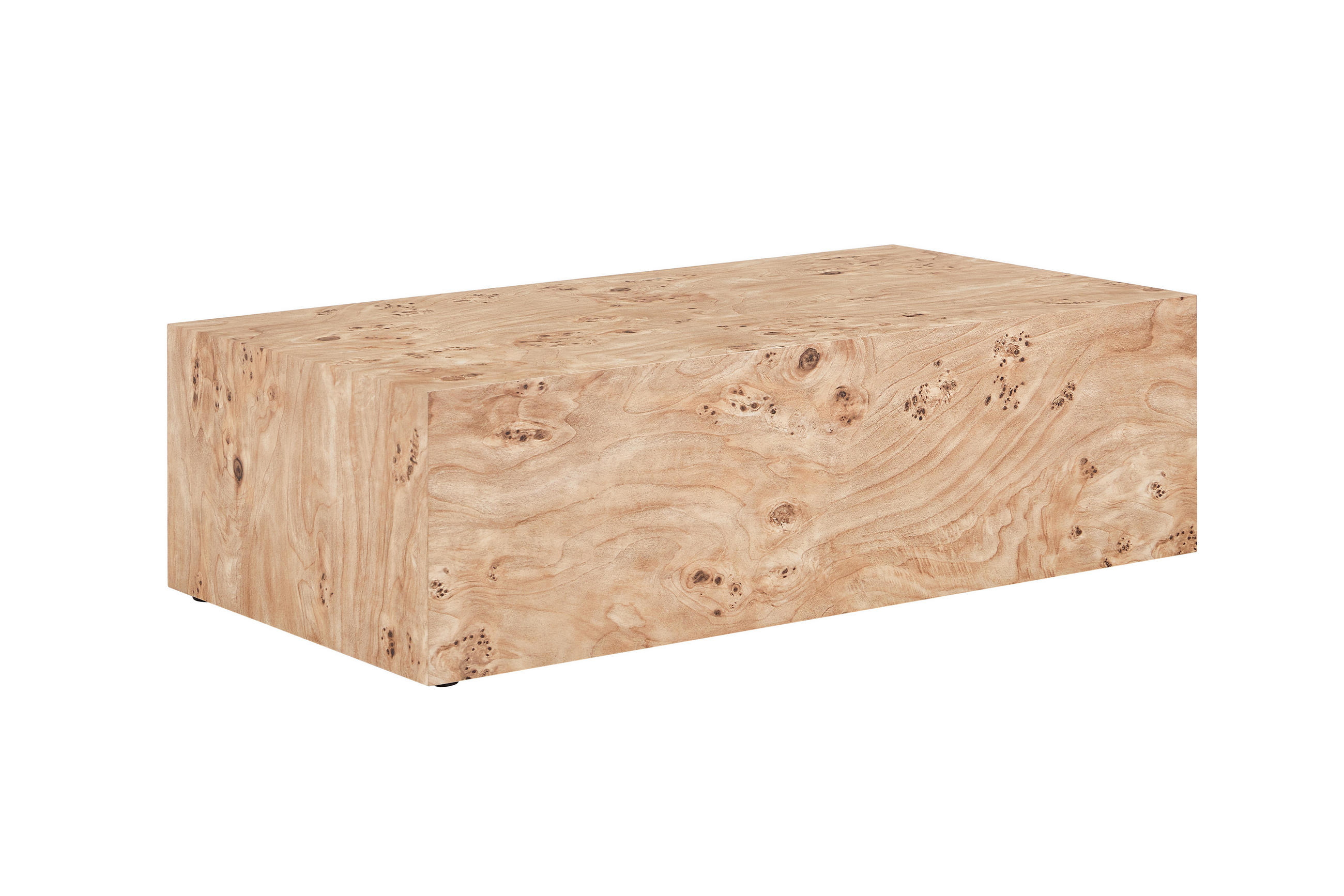 COUCHTISCH DE-37342 mit Holzoptik und stabiler Konstruktion Naturholz - Eichefarben, Holzwerkstoff (90/50/30cm) - ComfortXL