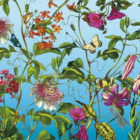 FOTOTAPETE Garten 368 x 248 cm - Grün, Papier (368/248cm) - Sanders & Sanders