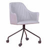 BÜROSTUHL Textil Hellgrau - Hellgrau, Textil (58/82/55cm) - Nest Dream